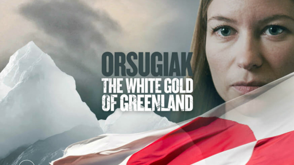„Orsugiak - Das weiße Gold von Grönland“ - Poster vom Produzenten Michael Bevort zur Verfügung gestellt