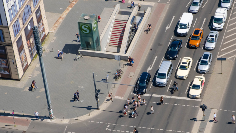 Luftschadstoffe aus dem Straßenverkehr schaden der Gesundheit.